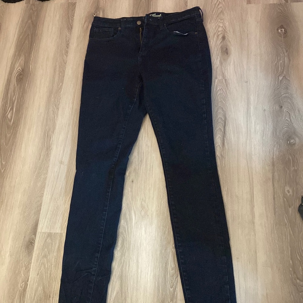 Dark skinny jeans size 14/32 L